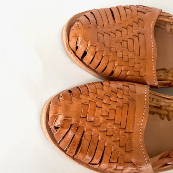 Macarena Collection Sandals /Huarache Colorful Leather Mexican Style Erica NWOT - Picture 4 of 8